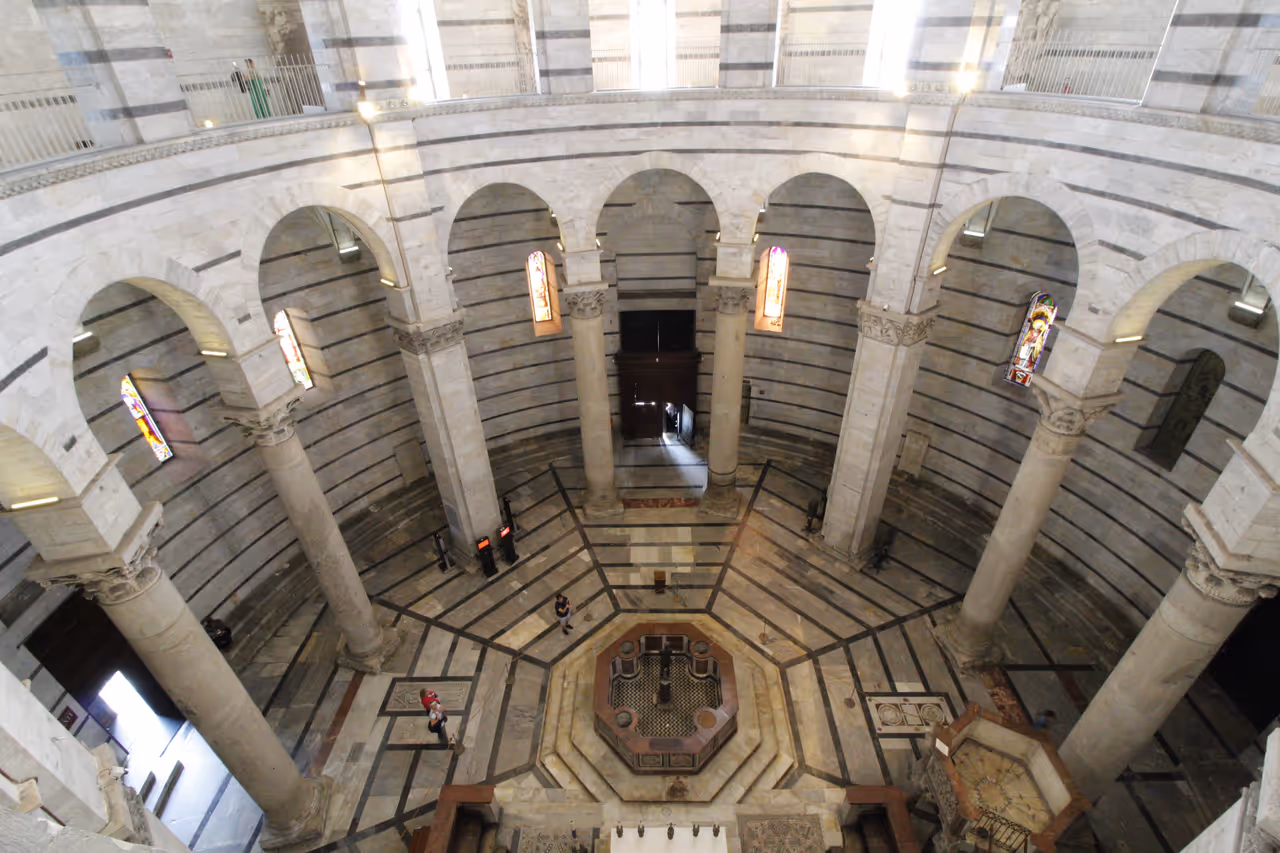Baptistery of st. john in in Pisa