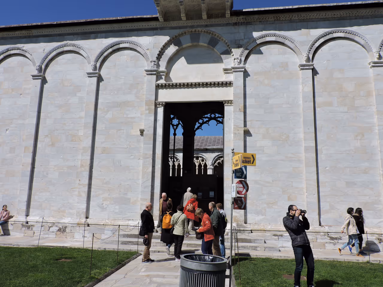 Monumental cemetery of in Pisa
