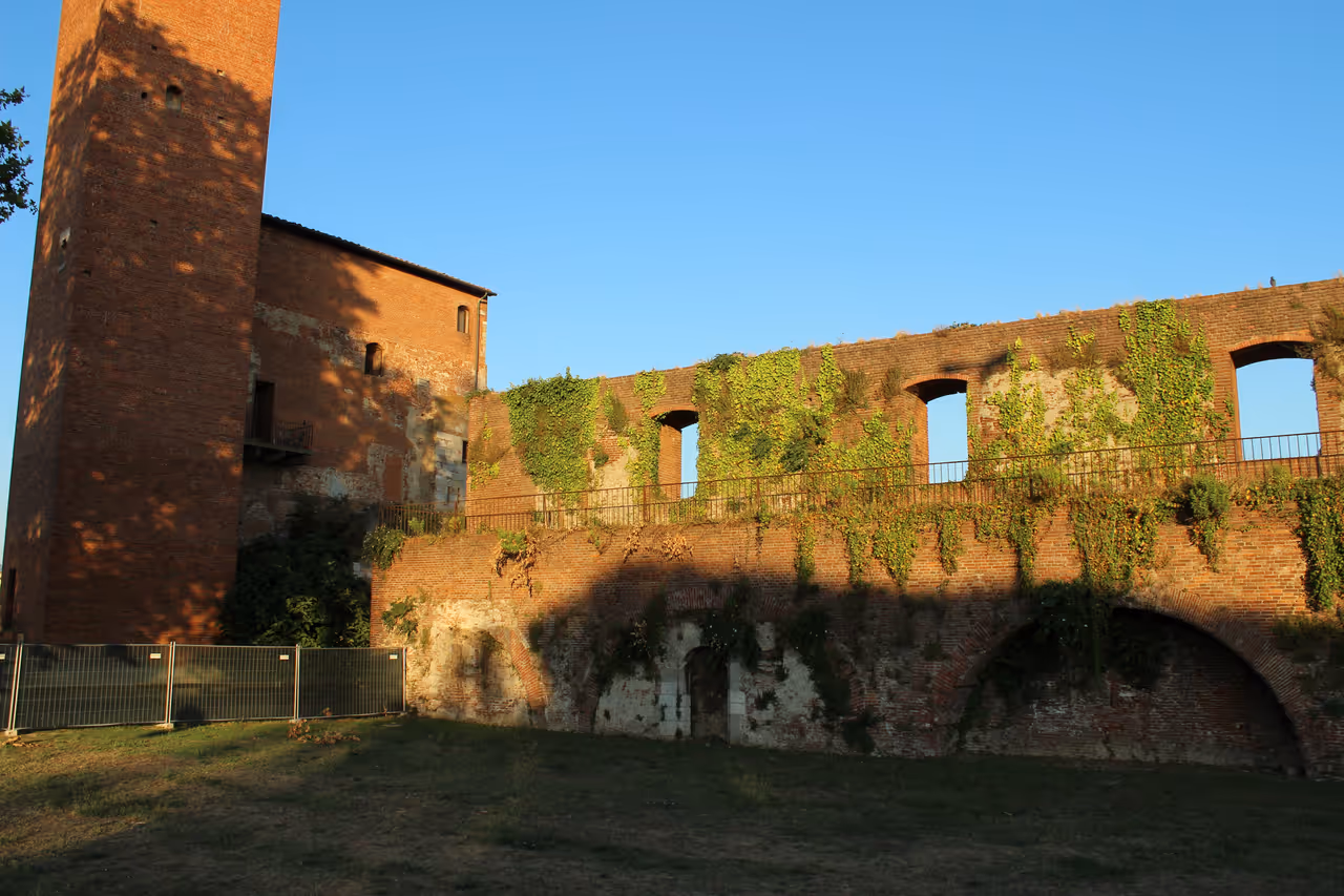The old citadel in Pisa