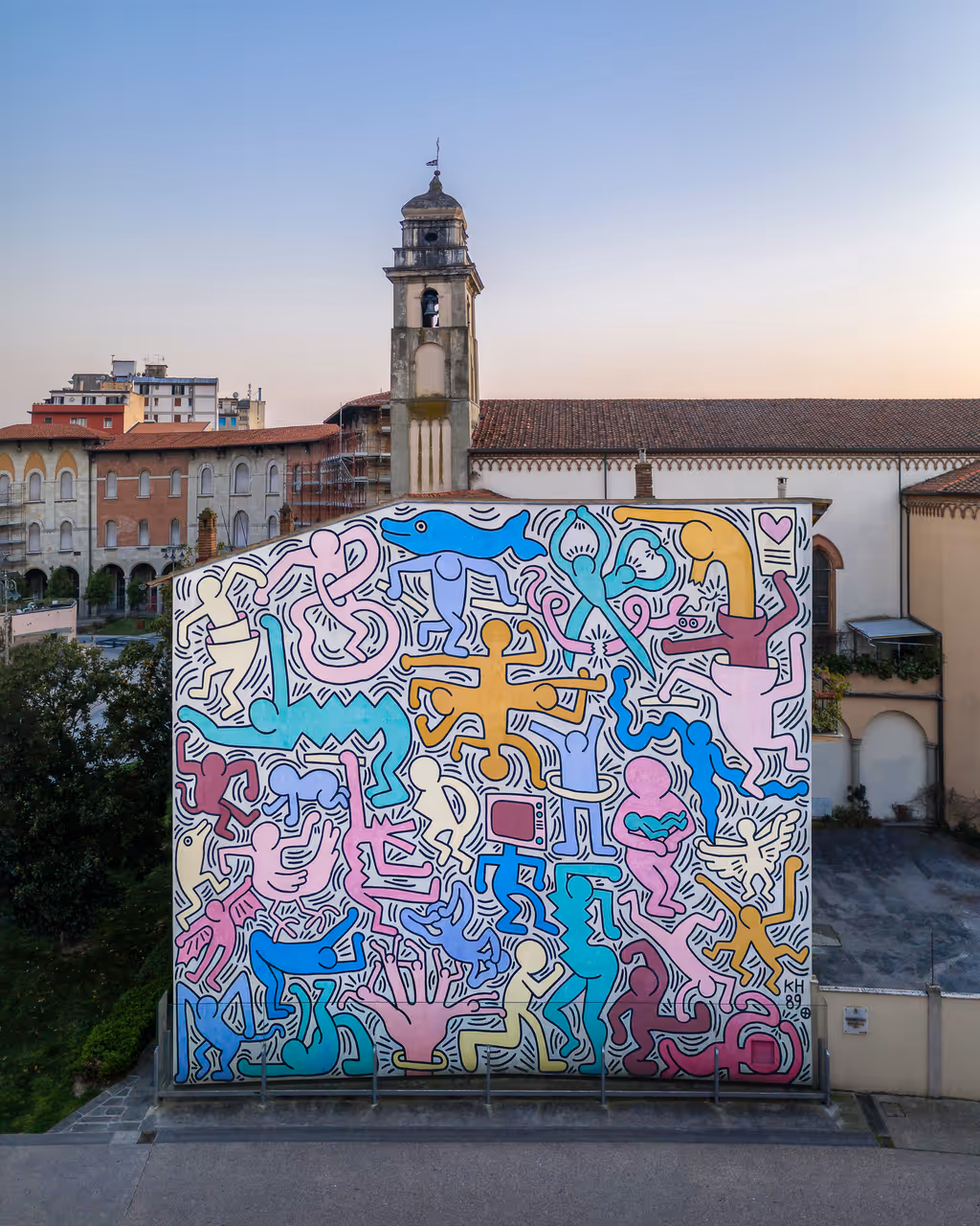 Tuttomondo mural in Pisa