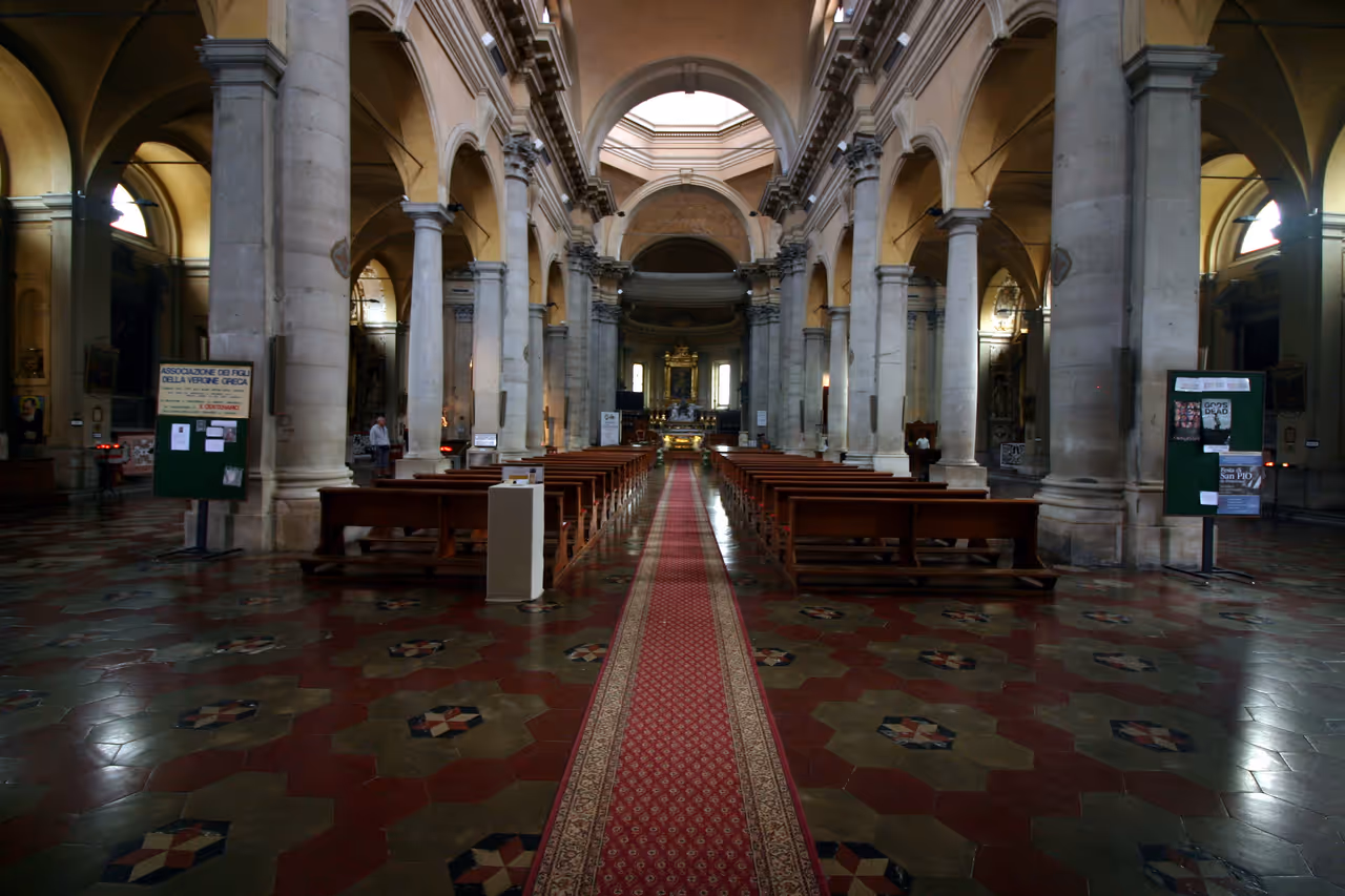 Basilica of saint mary in porto in Ravenna