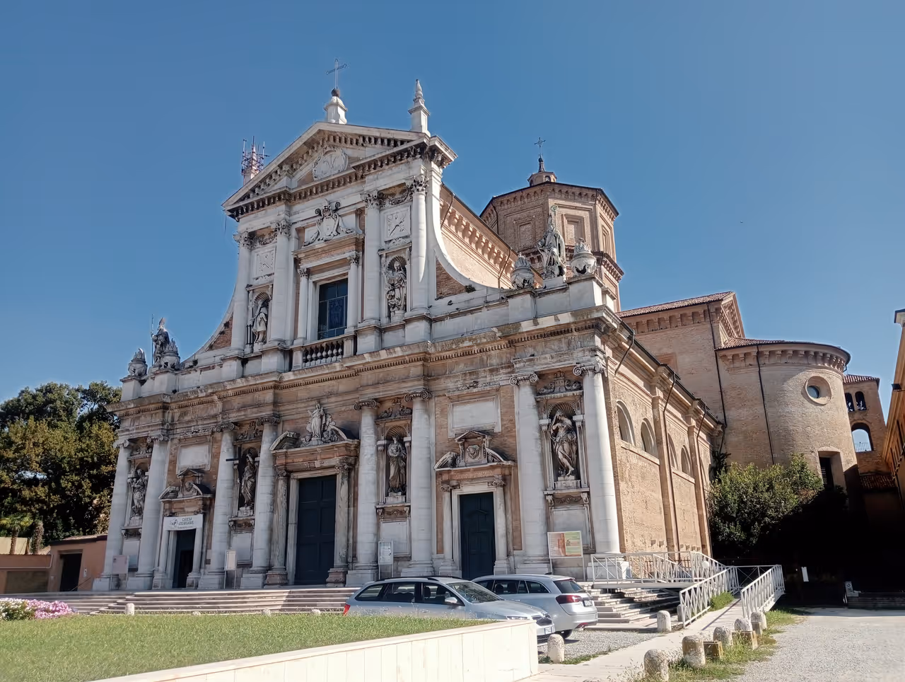 Basilica of saint mary in porto in Ravenna