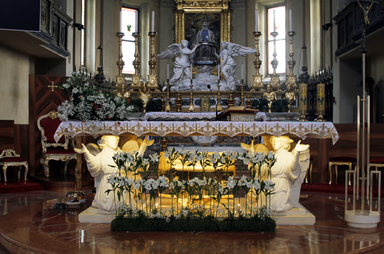 Basilica of saint mary in porto in Ravenna