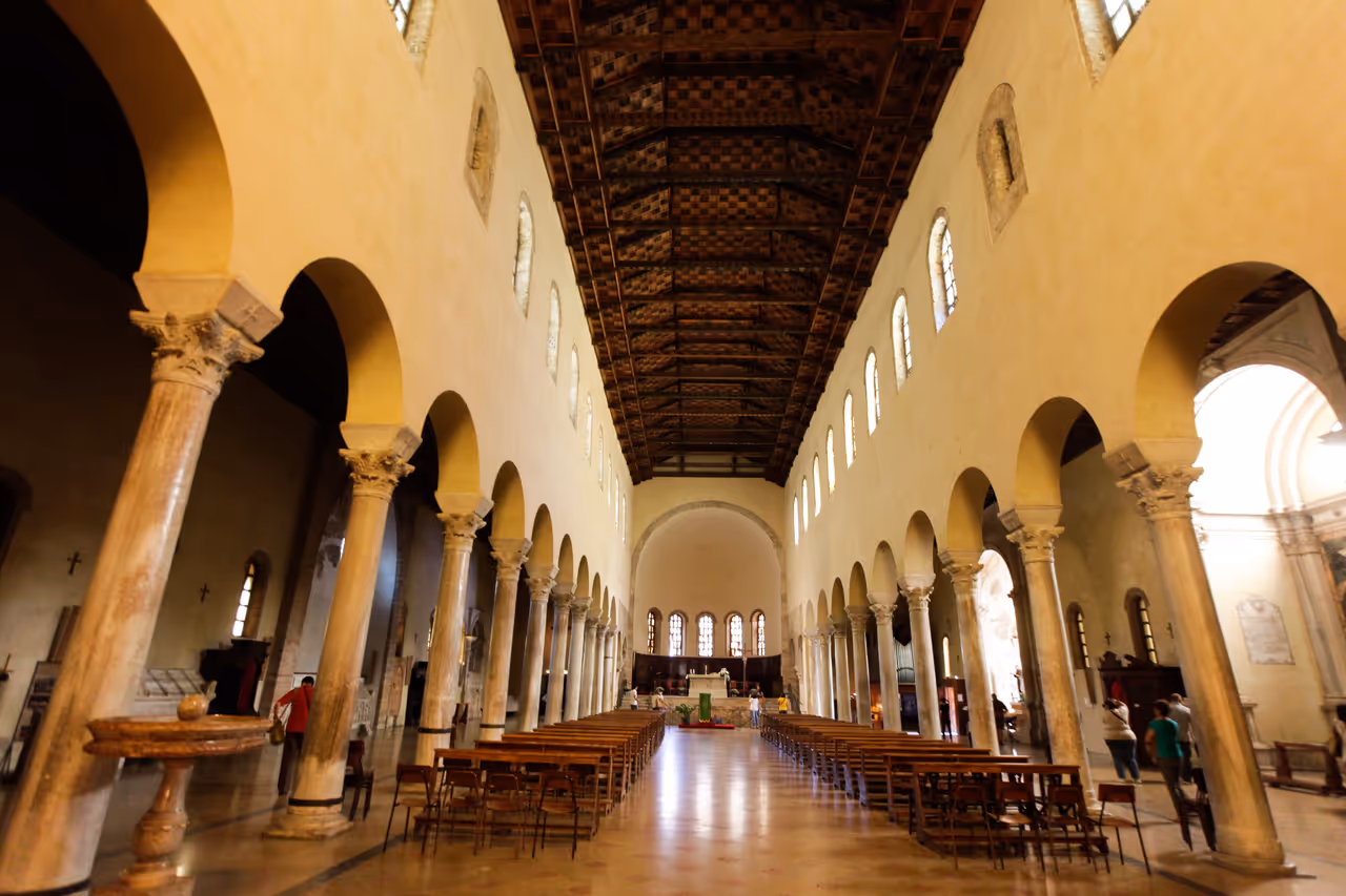 Basilica of saint francis in Ravenna