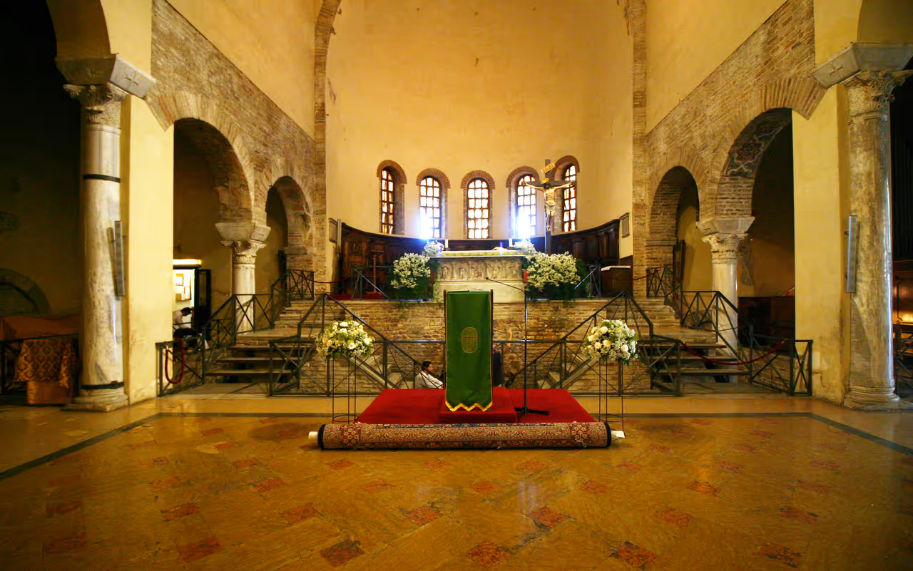 Basilica of saint francis in Ravenna