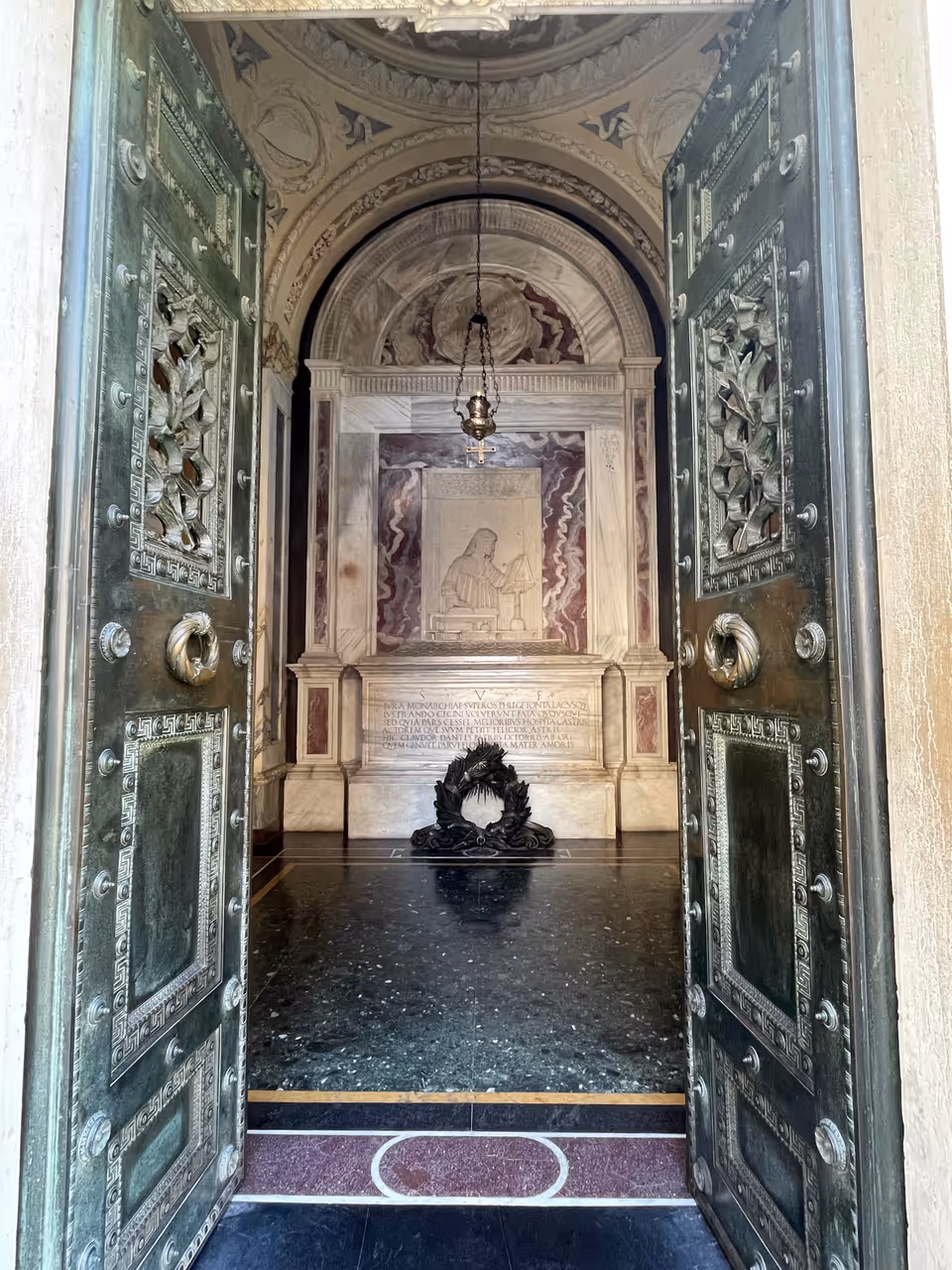 Tomb of dante alighieri in Ravenna
