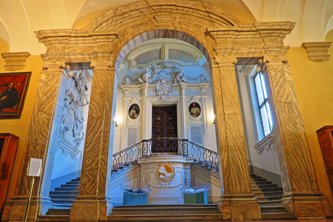 Classense library in Ravenna