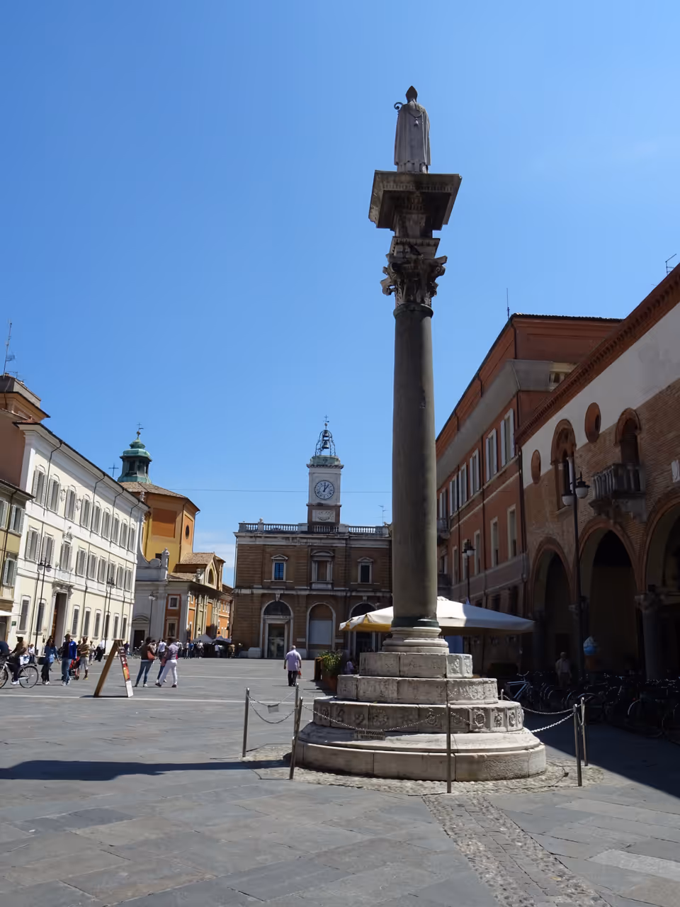 People's square in Ravenna