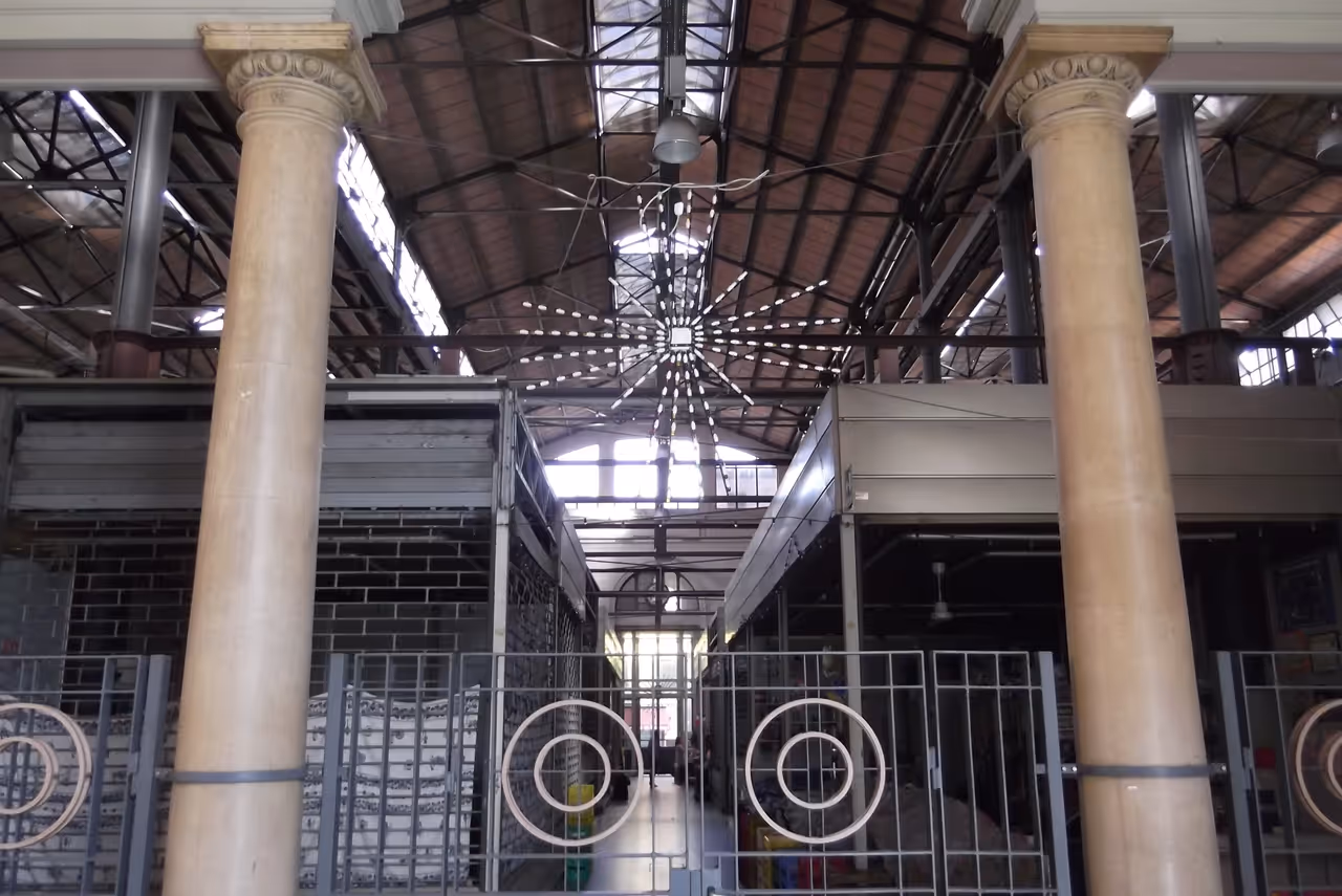 Covered market market in Ravenna