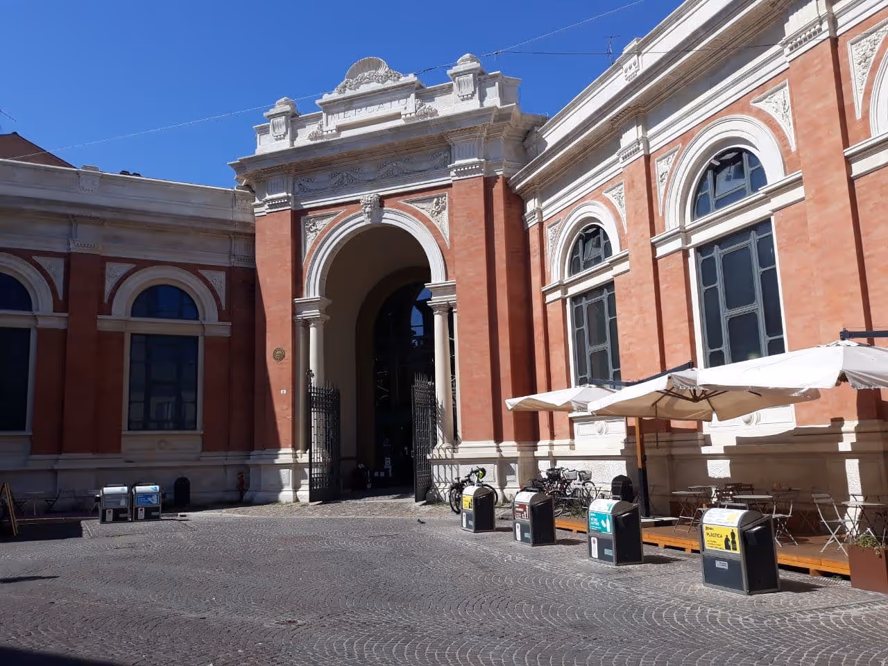 Covered market market in Ravenna