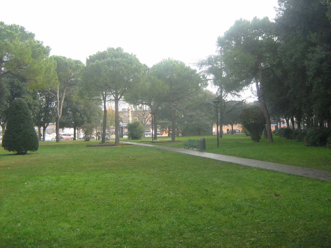 Public garden in Ravenna