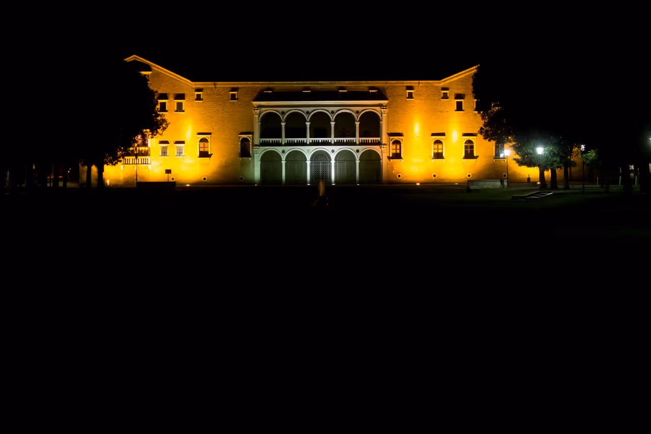 Public garden in Ravenna