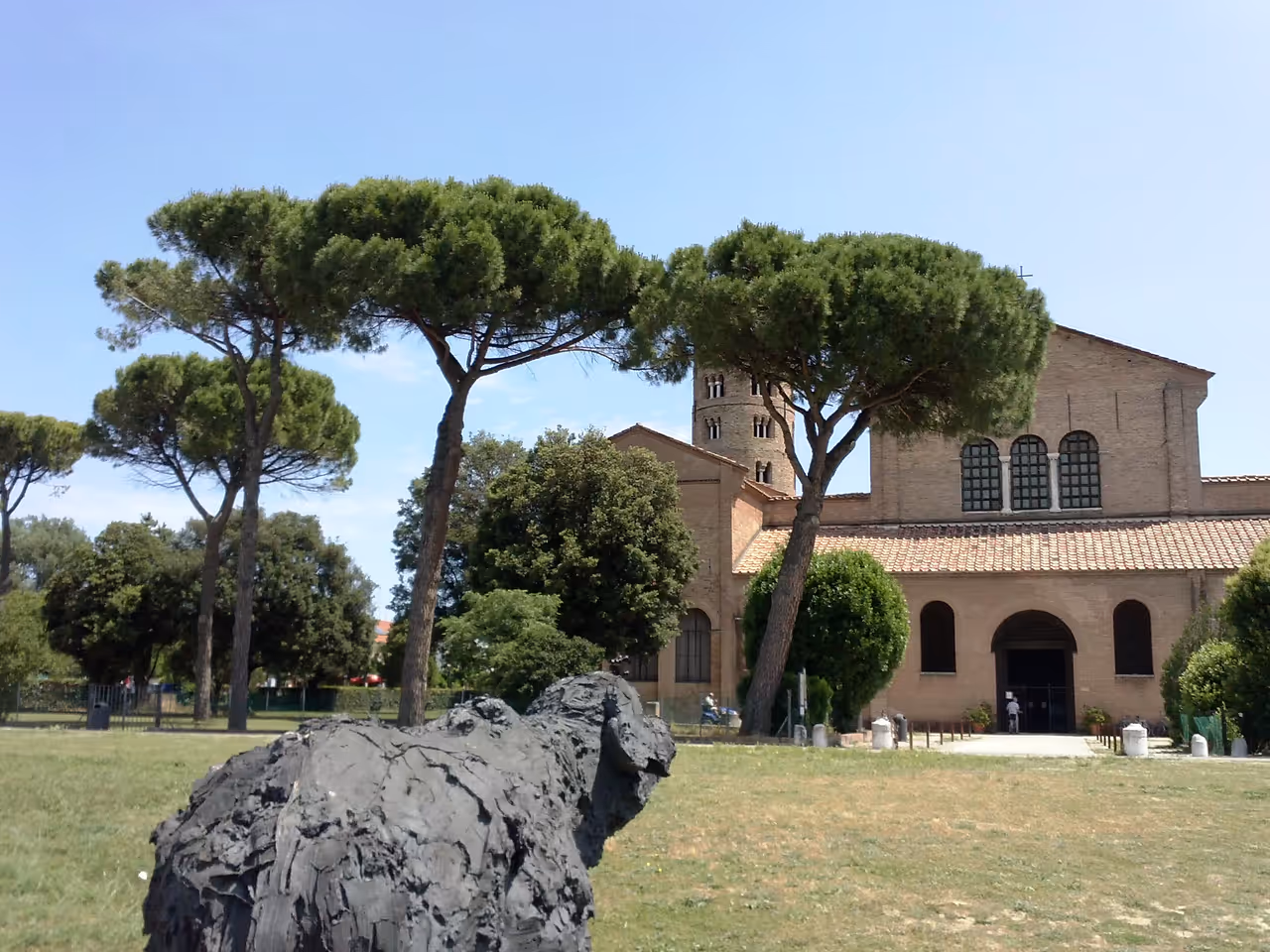 Basilica of sant'apollinare in classe in Ravenna
