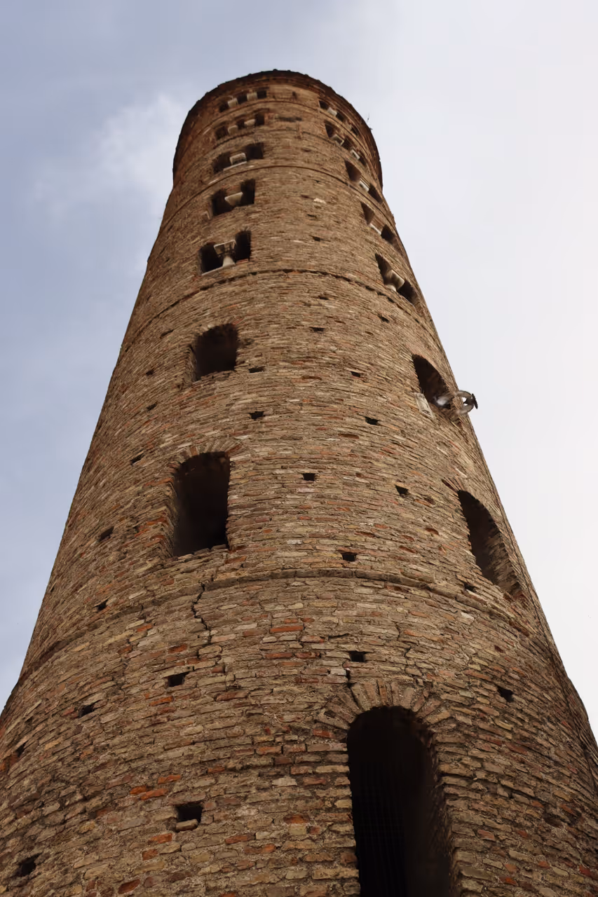 Basilica of sant'apollinare nuovo in Ravenna