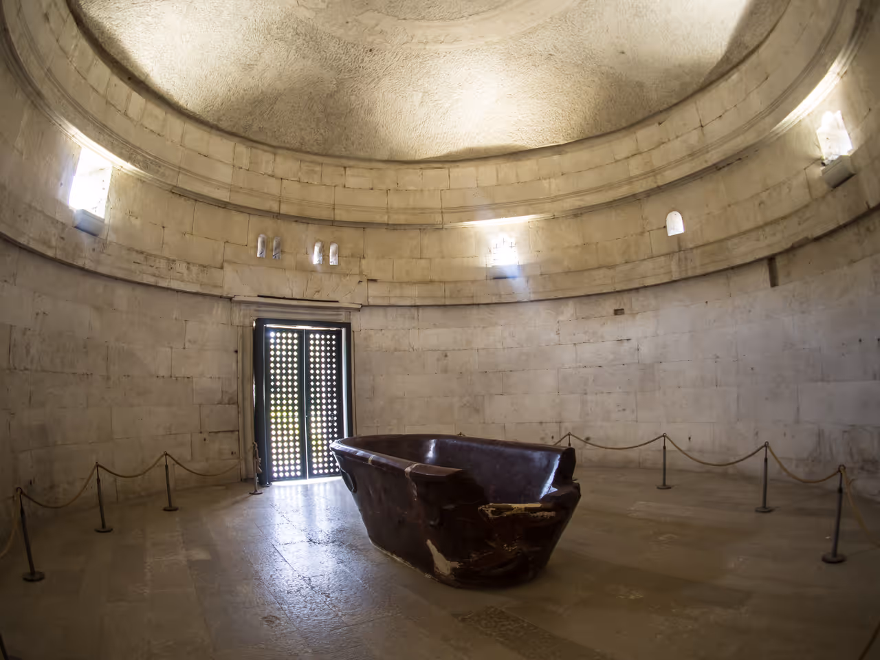 Explore the mausoleum of theodoric in Ravenna
