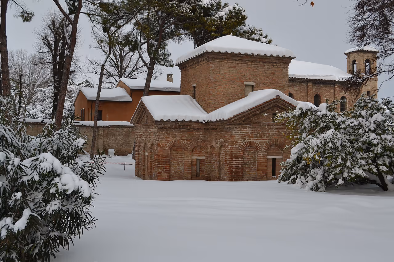 Mausoleum of galla placidia in Ravenna