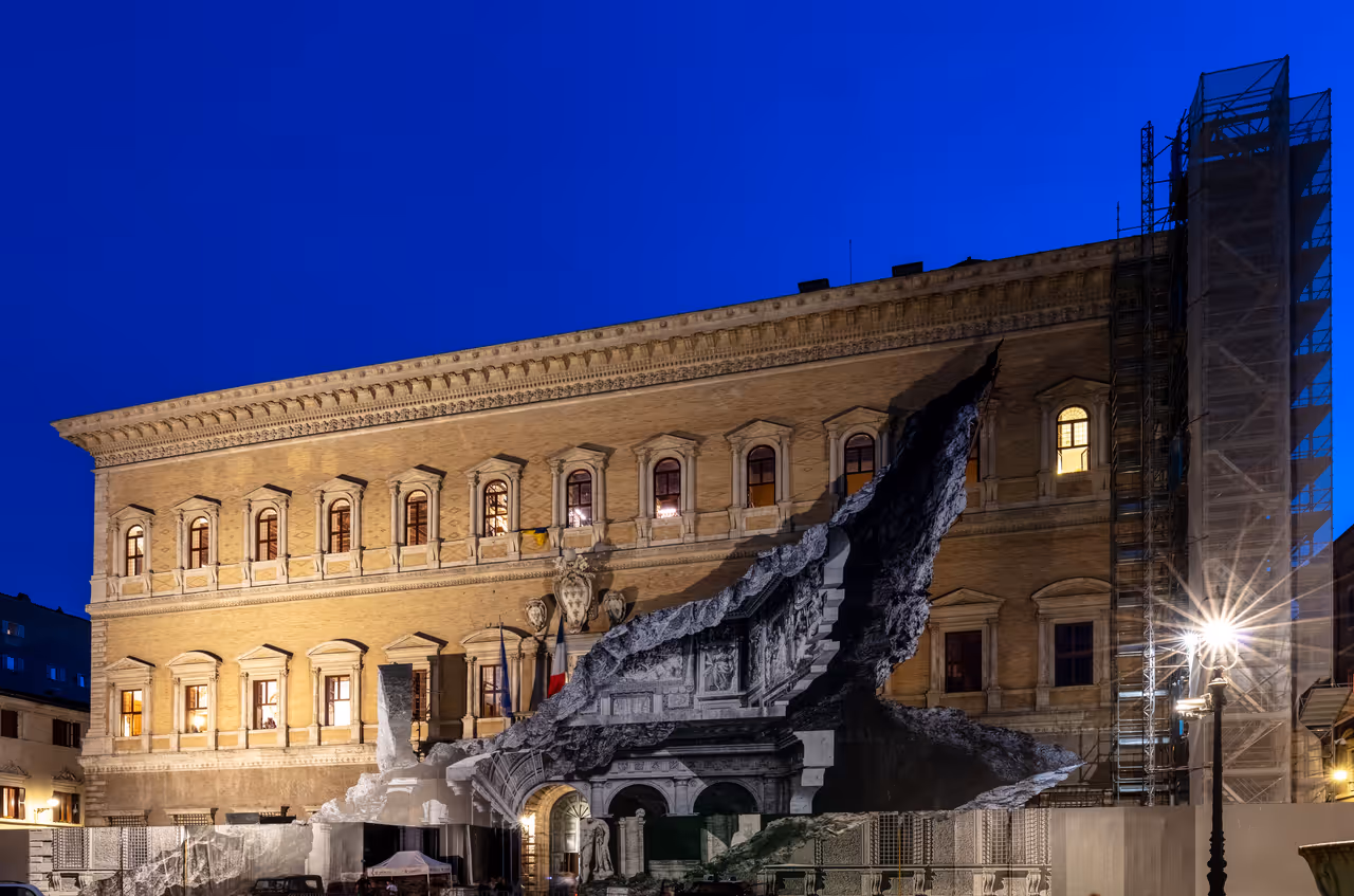 Farnese palace in Rome