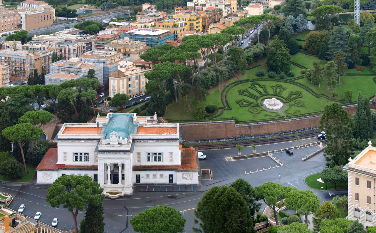 Railway station in Vatican City