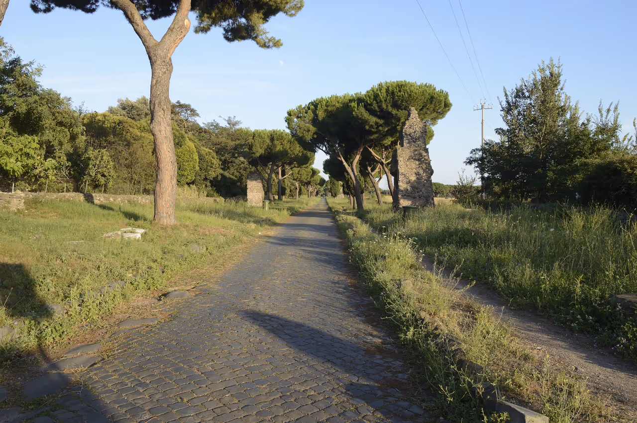 Appian Way, near Casal Rotondo, Rome