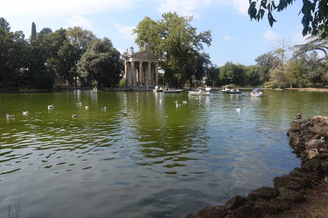 Villa Borghese, Laghetto