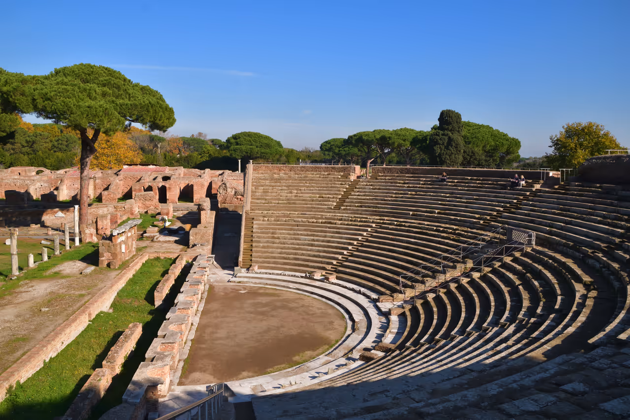 The Theater in Ostia Antica