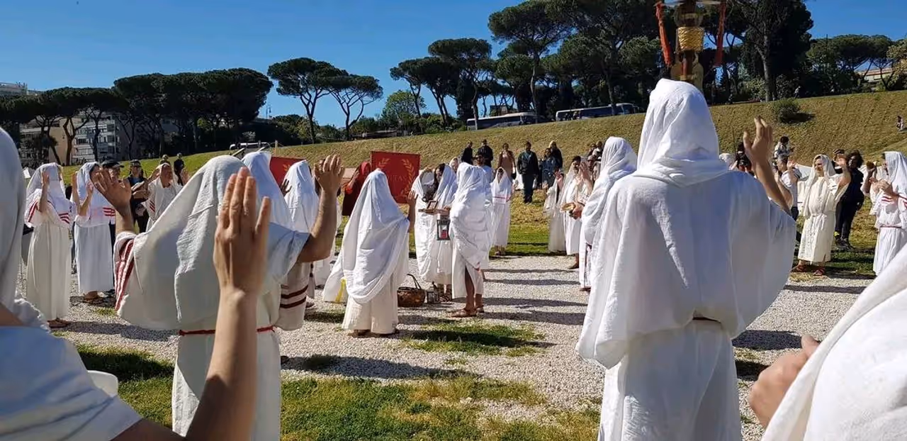 Birthday of festival in Rome