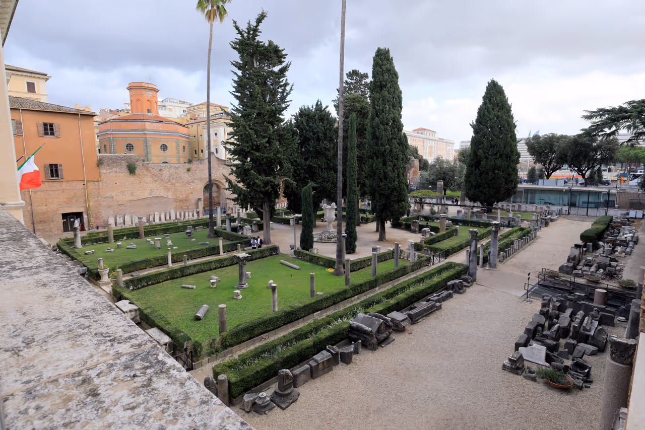 Baths of diocletian in Rome