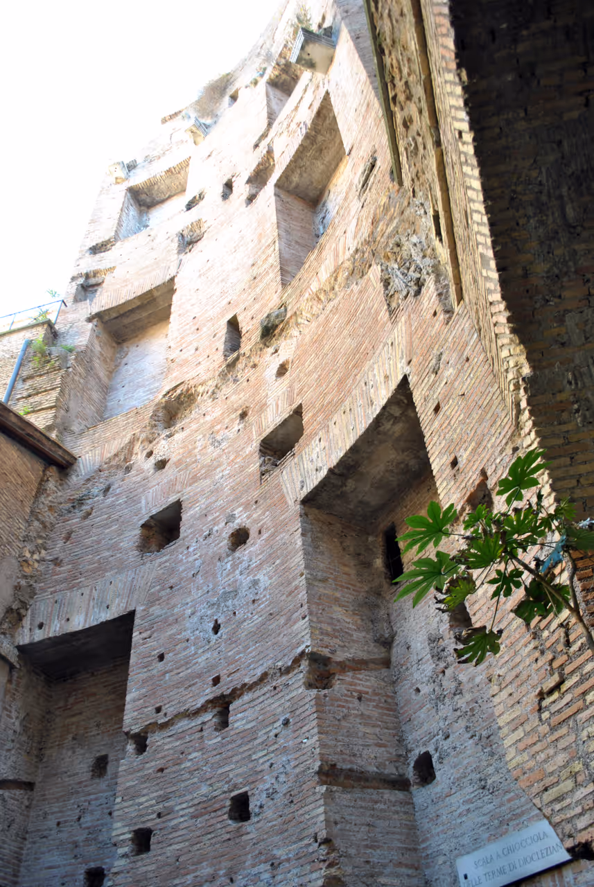 Baths of diocletian in Rome
