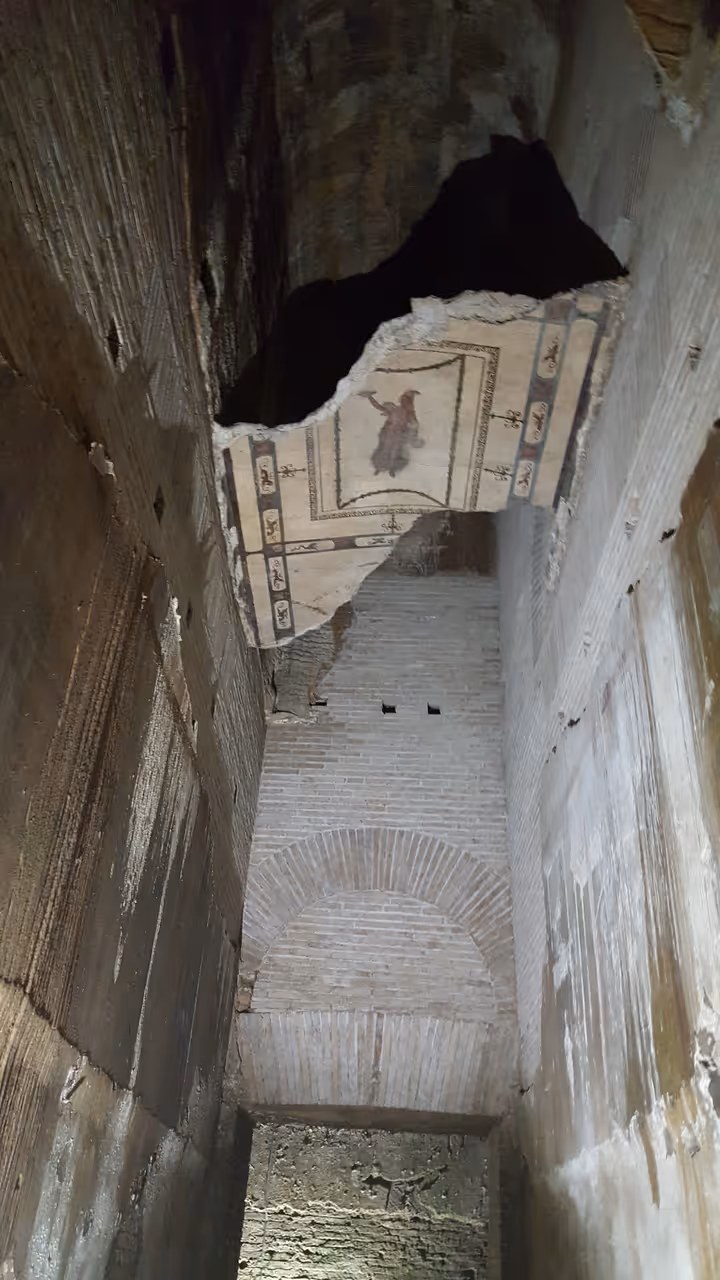 Nero's golden house in Rome