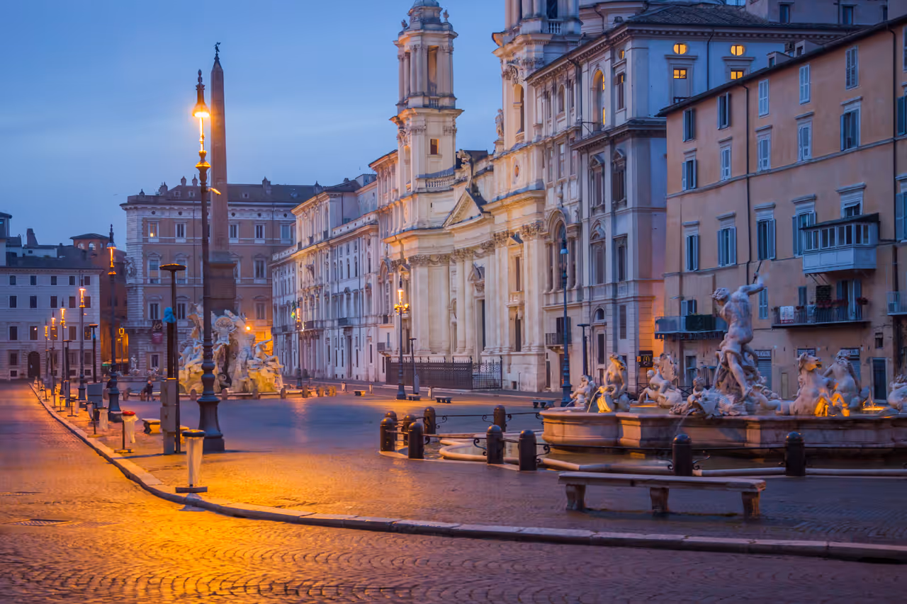 Piazza navona in Rome