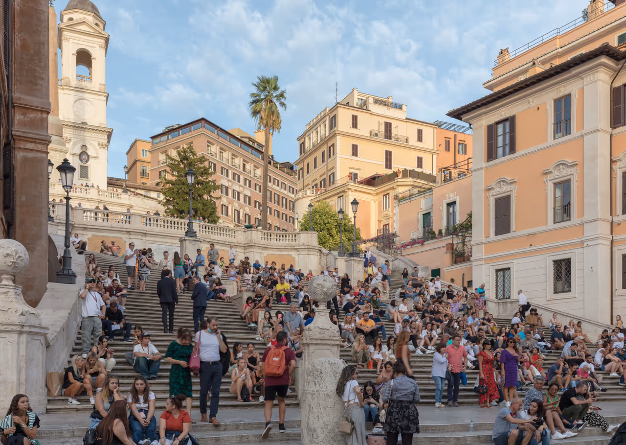 Spanish steps in Rome