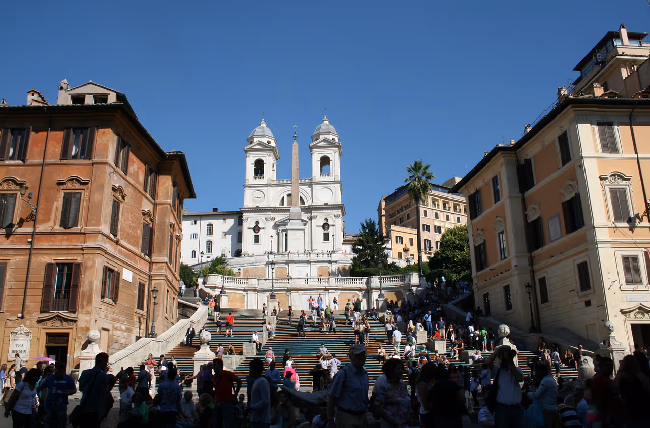 Spanish steps in Rome