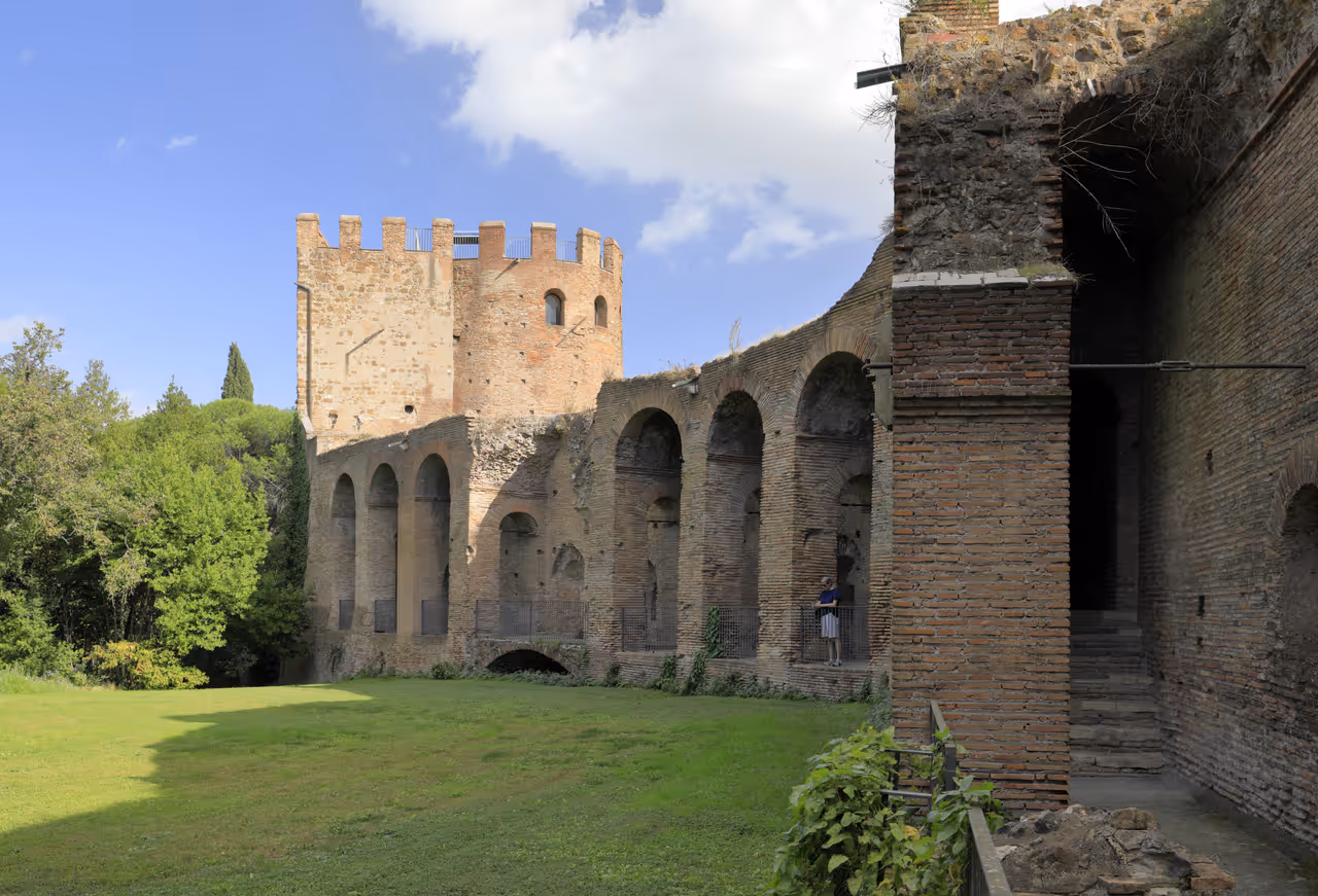 Appian way regional park in Rome