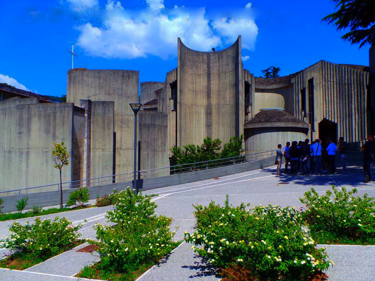 Holy family church in Salerno