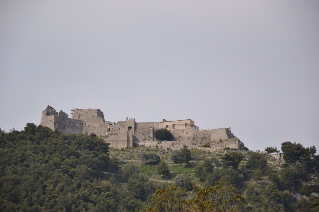 Arechi castle in Salerno