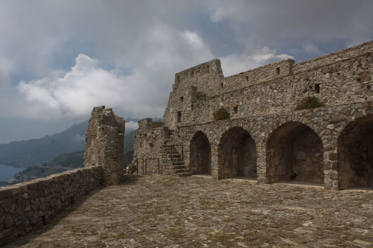 Arechi castle in Salerno