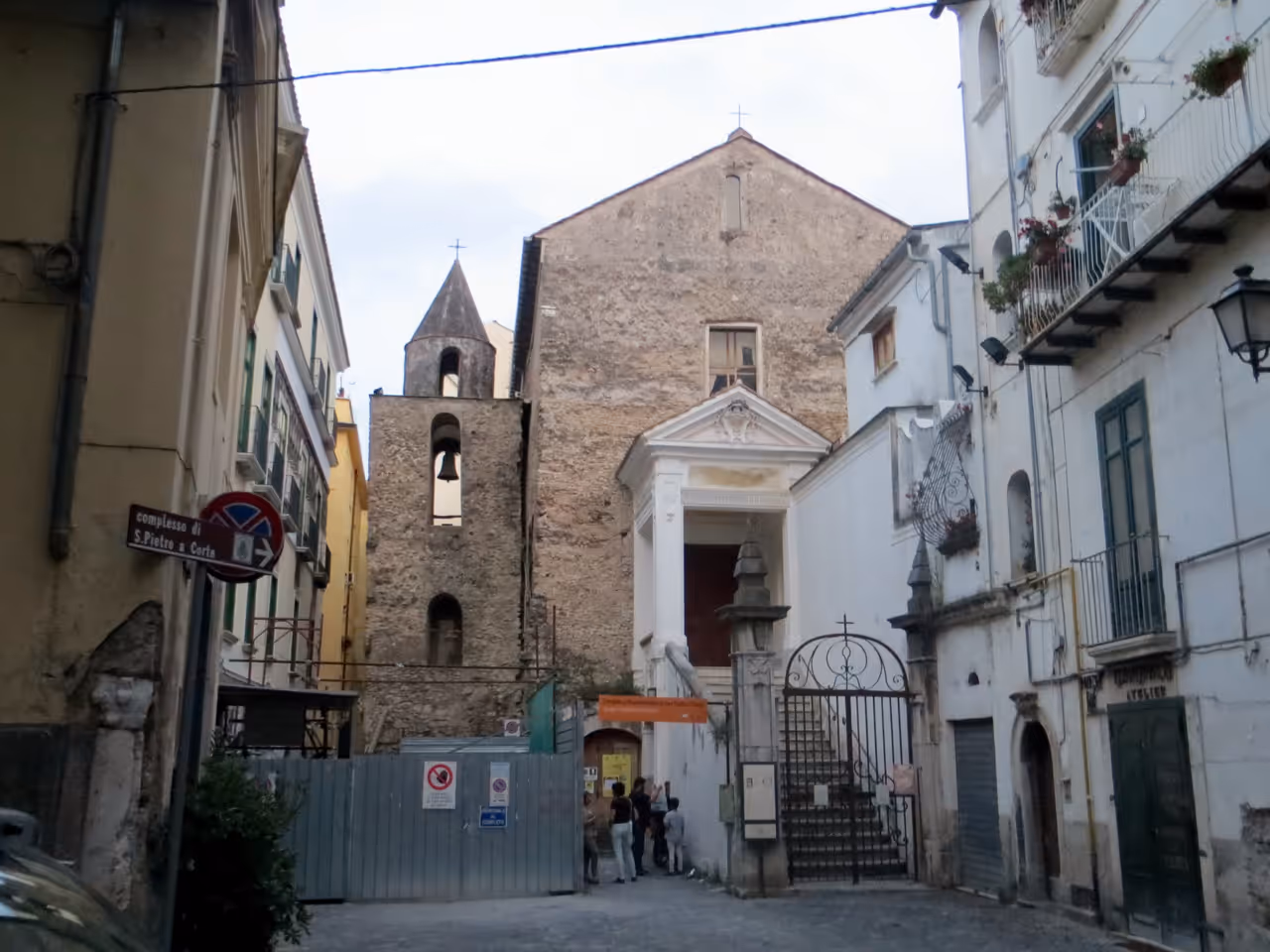 San pietro a corte archaeological complex in Salerno