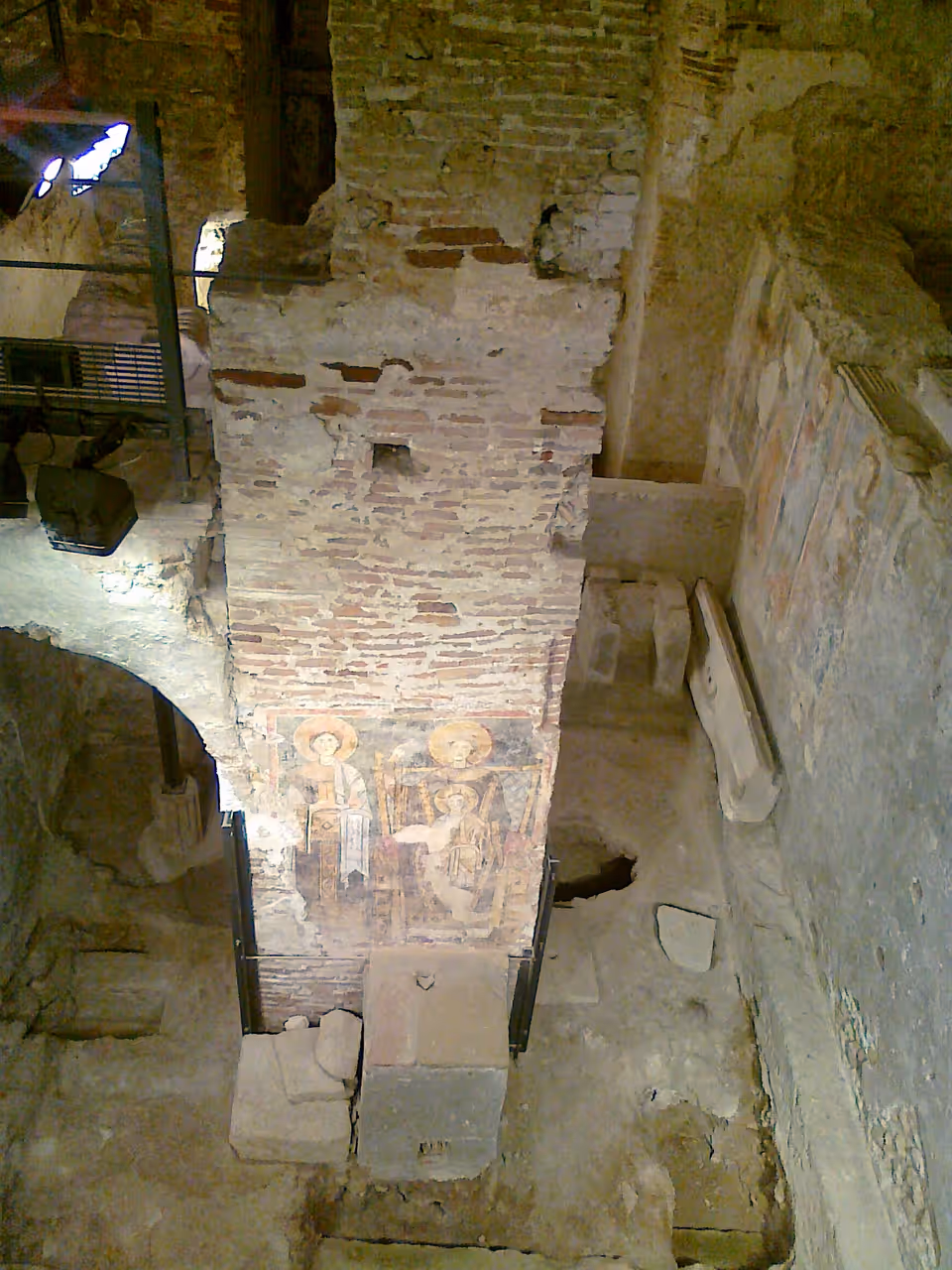 San pietro a corte archaeological complex in Salerno