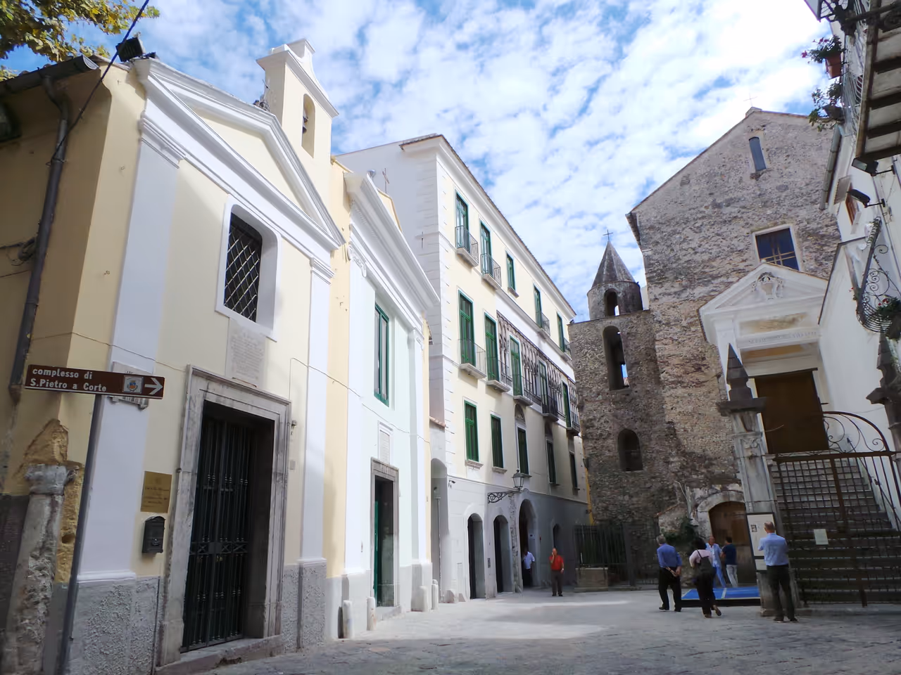 San pietro a corte archaeological complex in Salerno