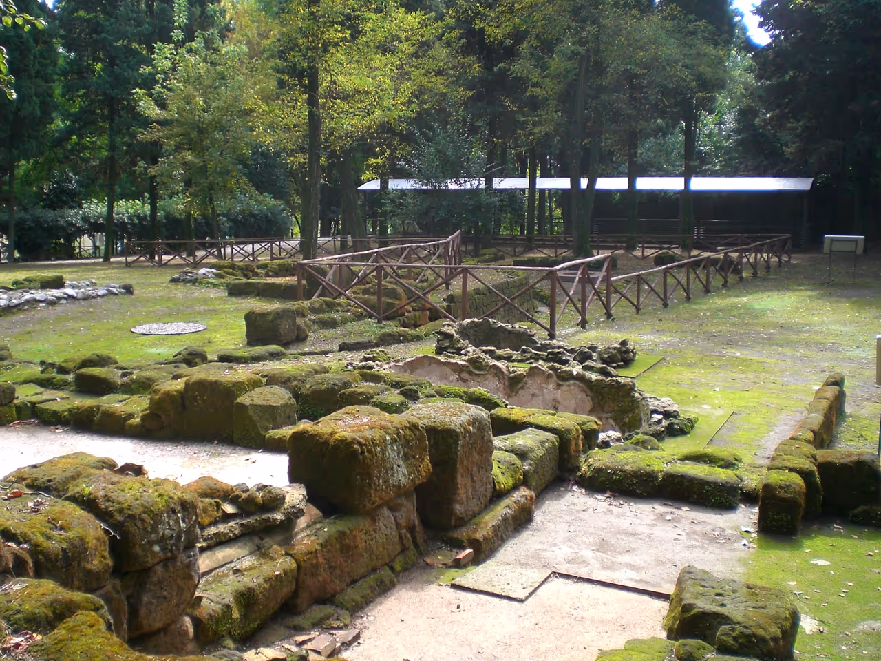 Archaeological area of Fratte near Salerno