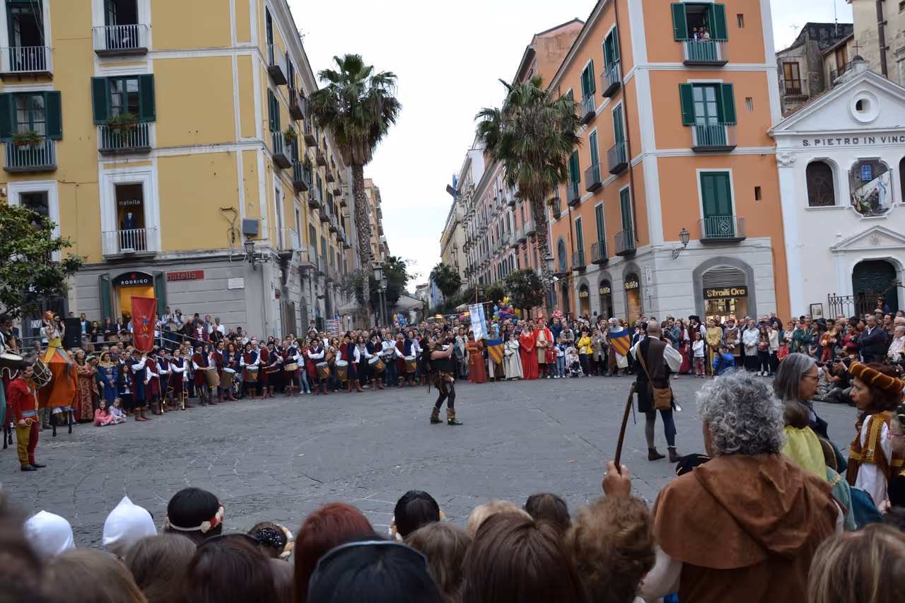 Fair of the rediscovered crucifix festival in Salerno