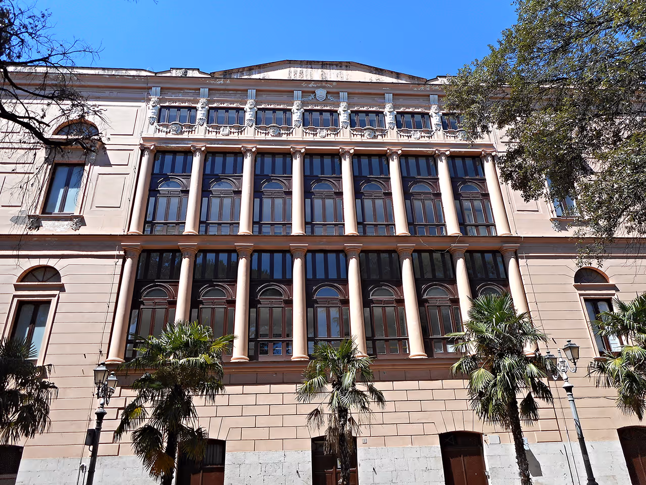 Verdi theatre in Salerno