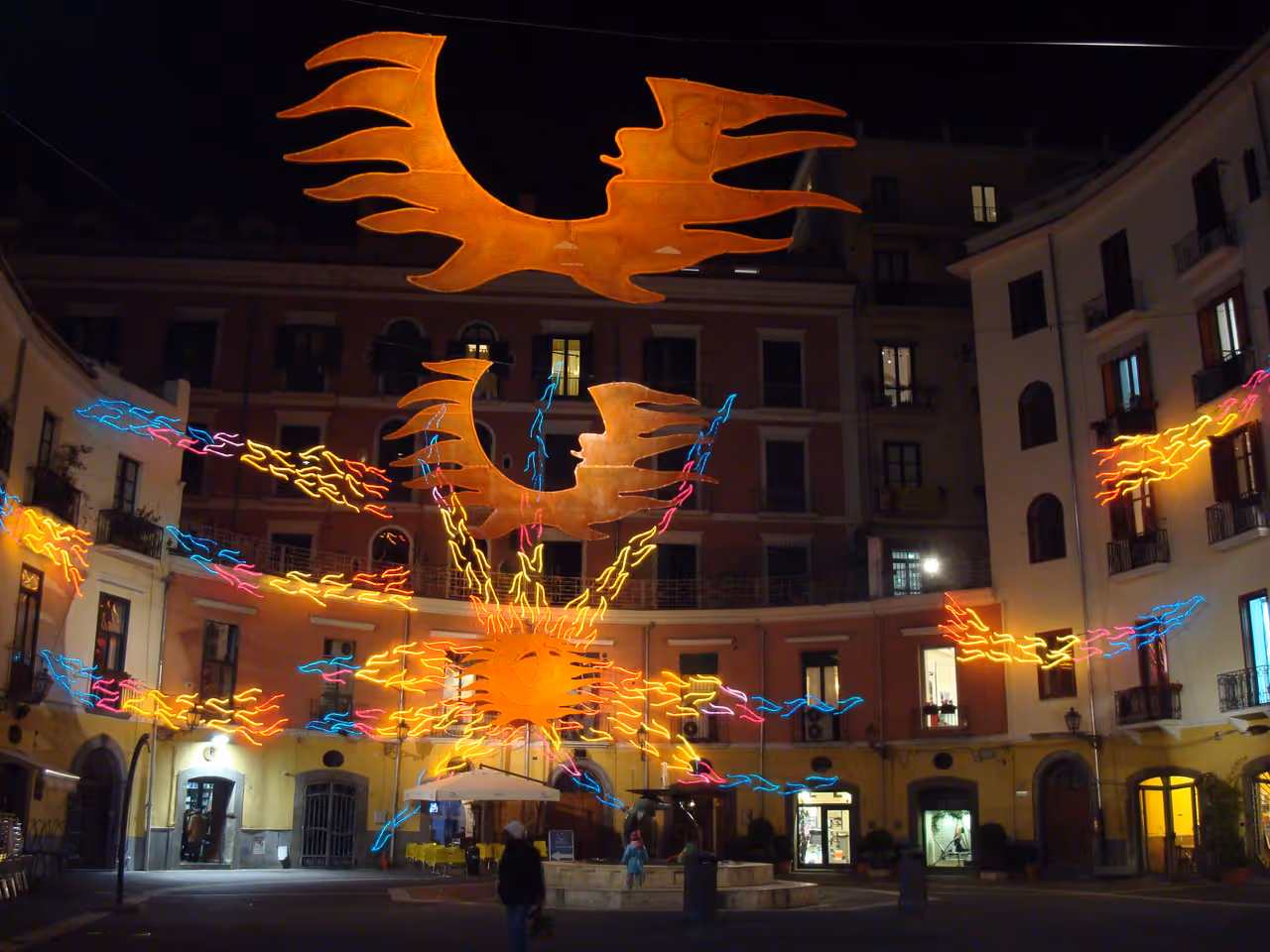 Flavio gioia square nightlife spot in Salerno