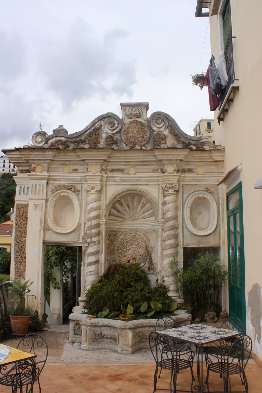 Giardino della minerva in Salerno