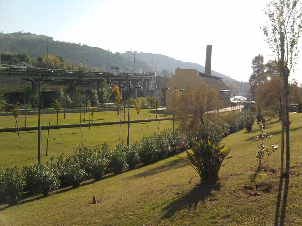 Irno urban park in Salerno