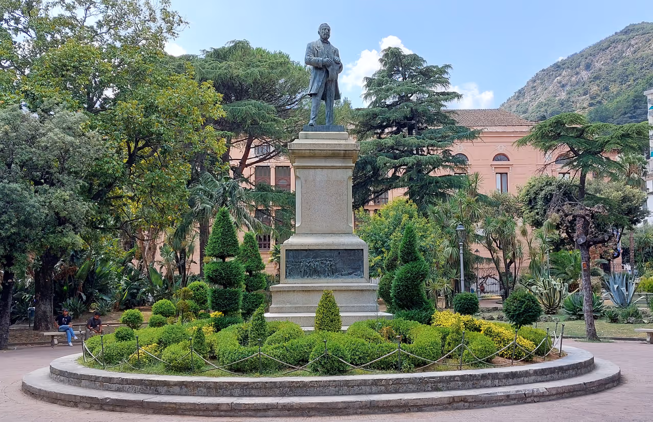 Municipal garden in Salerno
