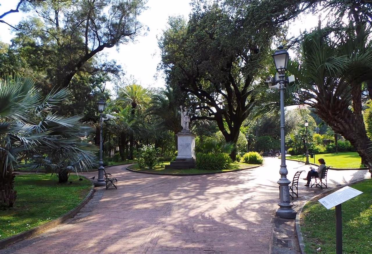 Municipal garden in Salerno