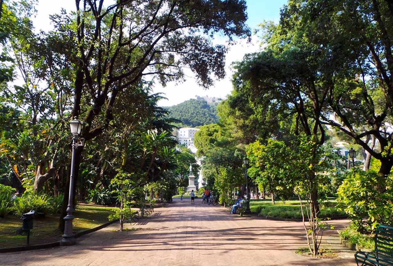 Municipal garden in Salerno