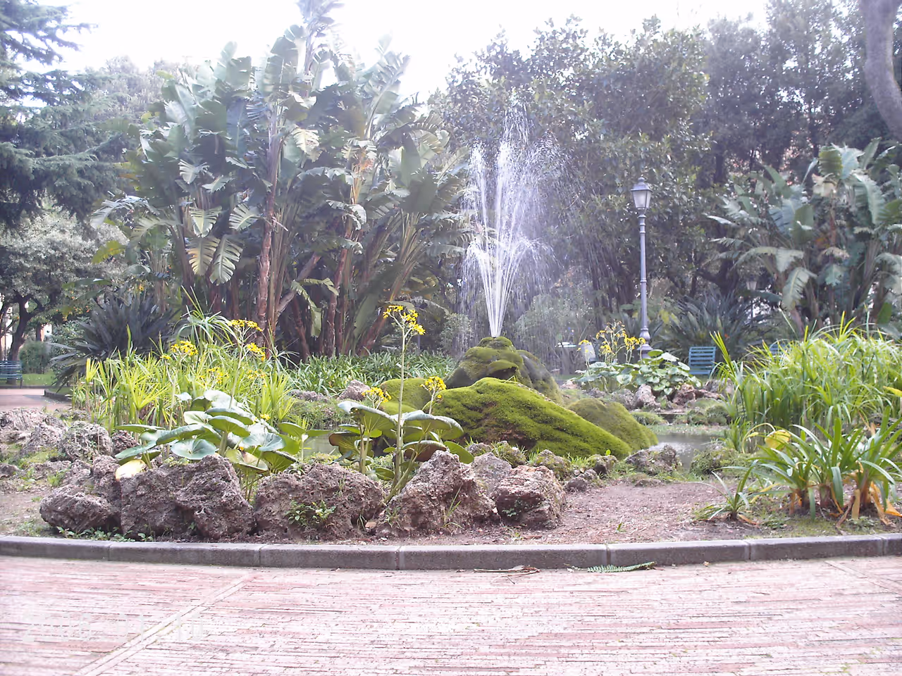Municipal garden in Salerno