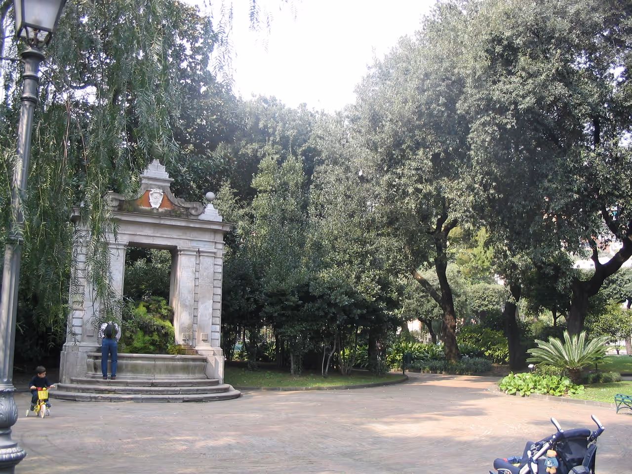 Tullio fountain in Salerno